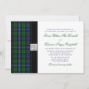 Suche nach hunting einladungen Tartan