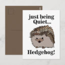 Suche nach waldtier postkarten Igel