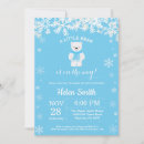 Suche nach winter shower baby einladungen Schneeflocke