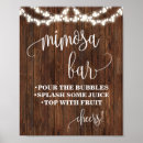 Suche nach bar poster Mimosa zeichen
