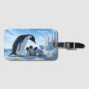 Suche nach pinguin gepäckanhänger Tiere