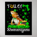 Suche nach leprechaun poster Grün