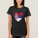 Suche nach serbien flagge tshirts Herz