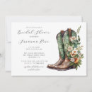 Suche nach western bridal shower einladungen Cowgirl stiefel