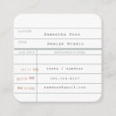 Suche nach bibliothek visitenkarten Vintag