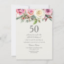 Suche nach eleganter 50 geburtstag einladungen Blume