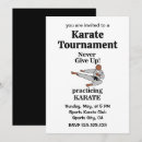 Suche nach karate einladungen Modern