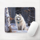 Suche nach amerikanischer eskimo mousepads Weihnachten