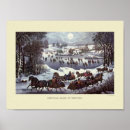 Suche nach weihnachten in new york poster Vintag