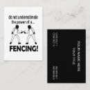 Suche nach fechten visitenkarten Sport