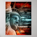 Suche nach freiheit kunst poster Rot