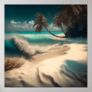Suche nach tropischer strand poster Türkisfarbenes wasser