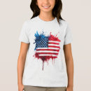 Suche nach abstrakte flagge tshirts Amerikanische unabhängigkeitstag