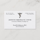 Suche nach chiropractic visitenkarten Chiropractor