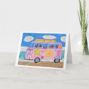 Suche nach hippie van karten Retro