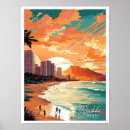Suche nach waikiki poster Vintag