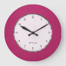 Suche nach druck wanduhren Rosa