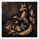 Suche nach kawaii fuchs poster Eleganter fuchs zeichnend