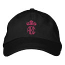 Suche nach monogramm kappen Bestickt