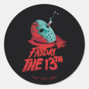Suche nach hockey maske aufkleber Horror