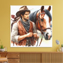 Suche nach pferd leinwandbilder Cowboy