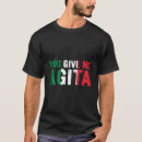 Suche nach italienisches sprichwort tshirts Kursivschrift