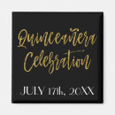 Suche nach quinceanera magnete Gold