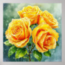 Suche nach gelbe rosen poster Für sie