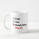 Suche nach single tassen Typografie