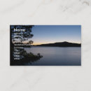 Suche nach nachts visitenkarten See