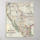Suche nach kalifornien karte poster David rumsey