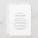 Suche nach sip n see einladungen Party