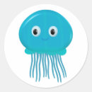 Suche nach quallen aufkleber Meerestier