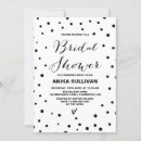 Suche nach polka dot bridal shower einladungen Modern