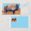 Suche nach amerikanischer bison visitenkarten Tiere