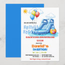 Suche nach splash einladungen Wasserrutsche