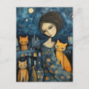 Suche nach dame der nacht postkarten Blau
