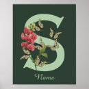 Suche nach monogramm s poster Blume