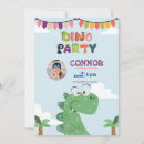 Suche nach tyrannosaurus einladungen Dino party