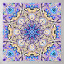 Suche nach goldene mandala poster Türkis