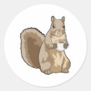 Suche nach niedliches eichhörnchen aufkleber Kaffee
