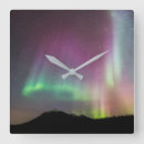 Suche nach aurora borealis wanduhren Himmel