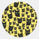 Suche nach schwarze katzen aufkleber Gruselig