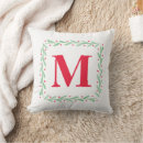 Suche nach christmas wreath kissen Monogramm
