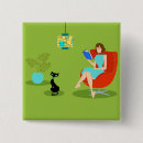 Suche nach bücherwurm buttons Für sie