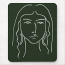 Suche nach langes haar mousepads Frau