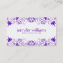 Suche nach blumiges visitenkarten Elegant