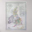 Suche nach wales map poster Britain