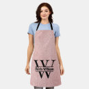 Suche nach glanz schürzen Monogramm