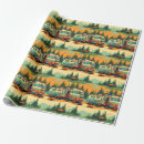 Suche nach retro camper geschenkpapier Camping